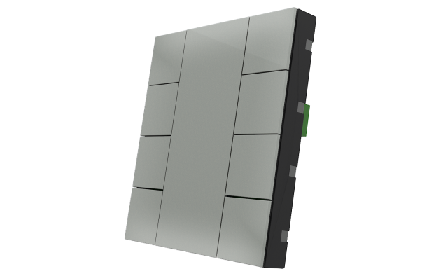 Interra ITR340-0805 iSwitch+ - 8-кнопочный KNX выключатель, пластик, серый