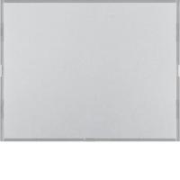 Berker Easy 80161774 Клавишный сенсор «Комфорт», K.5, цвет: Серый, оттенок: Алюминиевый