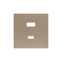 Zennio ZS55C2UCAC Возможность изготовления накладок на двойной переключатель от другого производителя