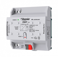 Zennio ZPS-320HIC110 Источник питания KNX 320 мА плюс дополнительный источник питания 29 В постоянного тока. Vin: 110 В переменного тока ZPS-320HIC110