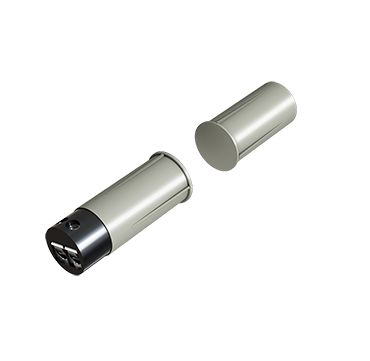 Zennio ZACWDF1W Магнитный контакт для скрытого монтажа в алюминиевую или деревянную дверь или окно, Белый