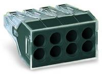 Wago 773-108 8-проводная клемма, d: 0,75-2,5 мм2, для распред.коробок