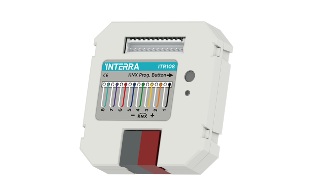 Interra ITR108-0010 KNX Модуль бинарных входов, свободный монтаж - 8 каналов