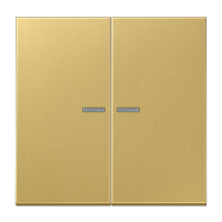 Jung ME 10921 ST RF C KNX RF кнопка, 2 группы, Цвет: Латунь, оттенок: Классическая