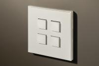 Lithoss LI0030326 Выключатель Select, цвет: Белый, оттенок: Текстурированный, RAL9010