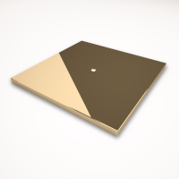 Tense KNX_INTG1 Сенсорный выключатель KNX Intensity Gold 1F, цвет: Золотой