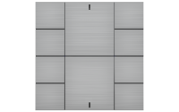 Interra ITR340-0010 iSwitch+ - 10-кнопочный KNX выключатель, алюминий, натуральный алюминий матовый