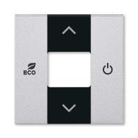 ABB 6220H-A03000 70 Накладка ABB Levit для комнатного терморегулятора free@home, серебро