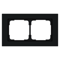 MDT BE-RA2FF06.01 Рамка MDT на 2 секции для оборудования 55, черный
