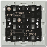Jung 4074TSM KNX кнопочный модуль с интегрированным шинным сопряжением, "стандарт", 1-4 группы