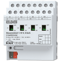 Jung 2194 REGHM Блок управления KNX 1–10 В, 4-местный