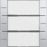 Gira 577326 Набор клавиш тройн. с полем для надписи для сенсорного выключателя 4 System 55