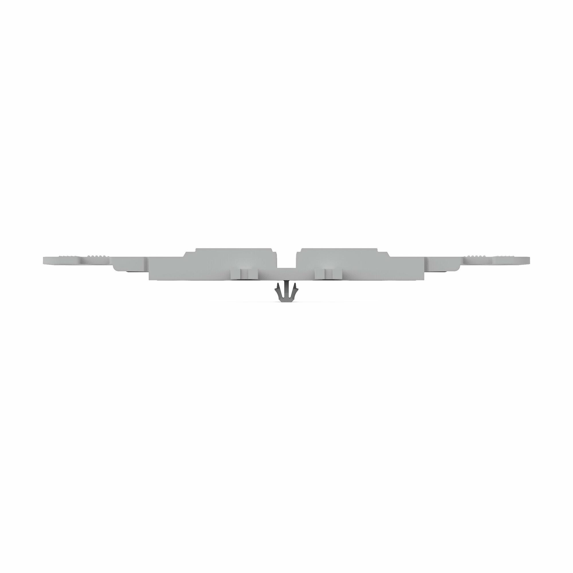Wago 221-2513 Монтажный адаптер с разгрузкой от натяжения, 3-пол., креп.фланец