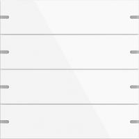 Gira 5024903 Клавиша 4-ная для сенс. выкл.Gira 4 KNX, цвет: Белый, оттенок: Глянцевый, лакированный