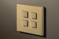 Lithoss LI0030323 Выключатель Select, цвет: Латунь