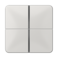 Jung CD 404 TSA LG Набор накладок 4 группы