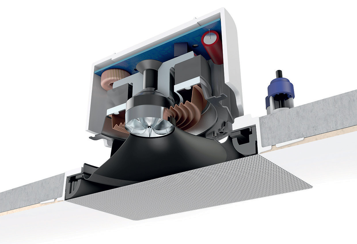 Kef 228319 Встраиваемая акустика KEF Ci130QSfl Flush MT 5.25 (SP4019AA), цвет: Чёрный