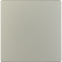 Berker 75940403 Центральная плата для вставки сенсора стальной, лак, цвет: Нержавеющая сталь, оттенок: Матовый лак