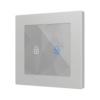 Zennio ZVIFR55X2C360 Плоский RGB 55X2. Стеклянная емкостная кнопка 55x55, 2 кнопки, 360° настройка