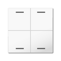 MDT BE-TAL55W402.01 Переключатель MDT для кнопочного светильника KNX Push Button Light 55, белый