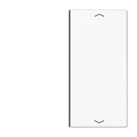 Jung LS 402 TSAP WW Накладка, 2-ная с символами «стрелки»