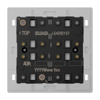 Jung LS 4292 1ST KNX кнопочный сенсорный модуль универсальный, 2 группы, F40, Безопасный, Серия LS