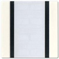 Jung A2091NABS KNX кнопочный сенсор, 1 группа, универсальное исполнение, цвет: Белый, оттенок: Слоновая кость