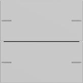 Gira 5752015 Набор клавиш двойн. для сенсорного выключателя 4 System 55