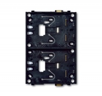 ABB 6346/11-101-500 Монтажное основание на 2 поста Busch-priOn