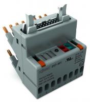 Wago 857-981 Адаптер Jumpflex с 14-контактным соединителем для плоского кабеля Вход с включением по высокому уровню