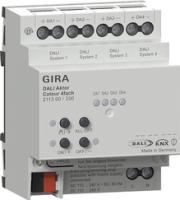 Gira 2113 00 Исполнительное устройство DALI Colour, 4-канал., для KNX