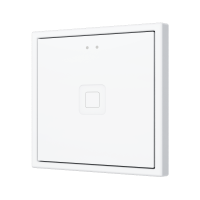 Zennio ZVITR70X1W Tecla RGB 70 X1. PC-ABS Емкостная кнопка с RGB-подсветкой, 70 x 70 пикселей, 1 кнопка