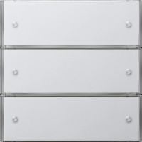 Gira 2023112 KNX Сенсорный выключатель 3 Basis 3 мест, цвет: Белый, оттенок: Глянцевый