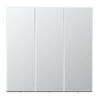 Jung AL 993 Клавиша, тройная, Серия LS, алюминий