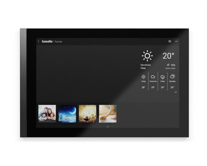 Basalte 0380-02 Выключатель LENA, Brushed Dark Grey