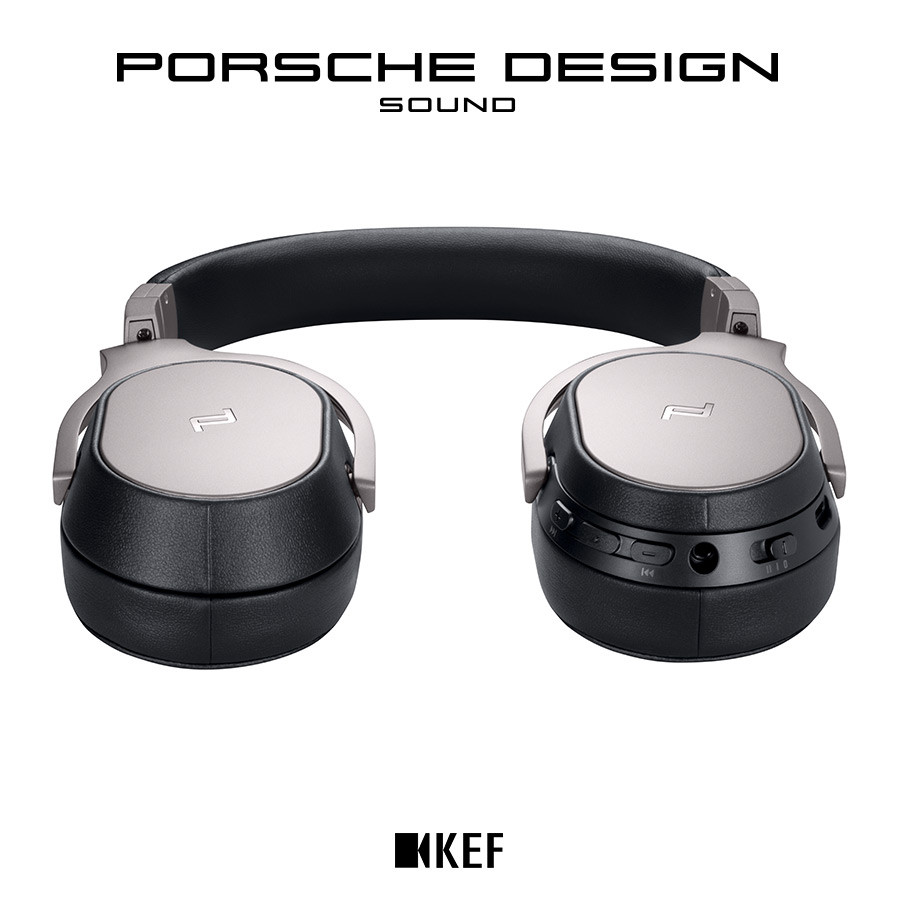 Kef 170162 Наушники KEF SPACE ONE Wireless Porsche Design, цвет: Серебристый