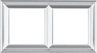 Jung EPD482AL EcoProfi Deco Рамка 2-ная, алюминий