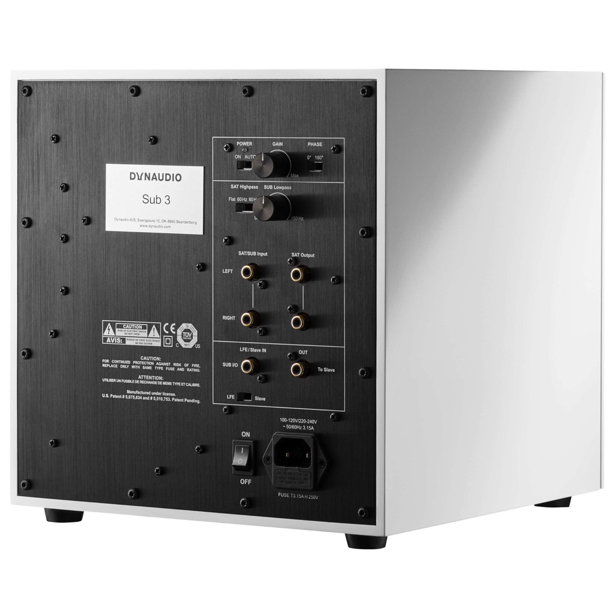 Dynaudio 173811 Сабвуфер Dynaudio Sub 3 Satin Black, цвет: Чёрный