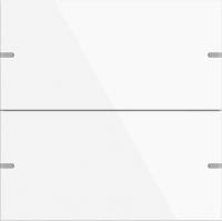 Gira 5022903 Клавиша 2-ная для сенс.  выкл.Gira 4 KNX, цвет: Белый, оттенок: Глянцевый, лакированный