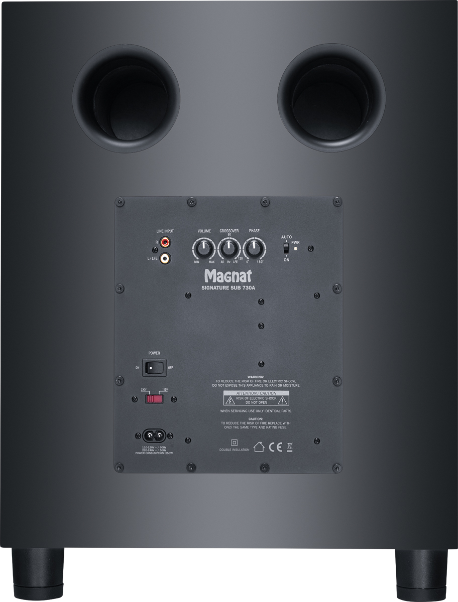 Magnat 207780 Сабвуфер Magnat Signature Sub 730 A white, цвет: Белый