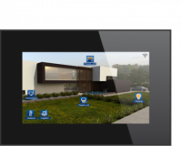 Besknx DS271200BL Сенсорный цветной дисплей, PPKL4, цвет: Чёрный