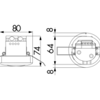 B.E.G. 92589 Сумеречный выключатель CdS-DIM, цвет: Белый матовый, похожий RAL9010