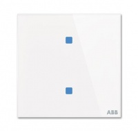 ABB TB/U2.4.1-CG Сенсор Tacteo 2-кнопочный, 86х86, цвет: Белый
