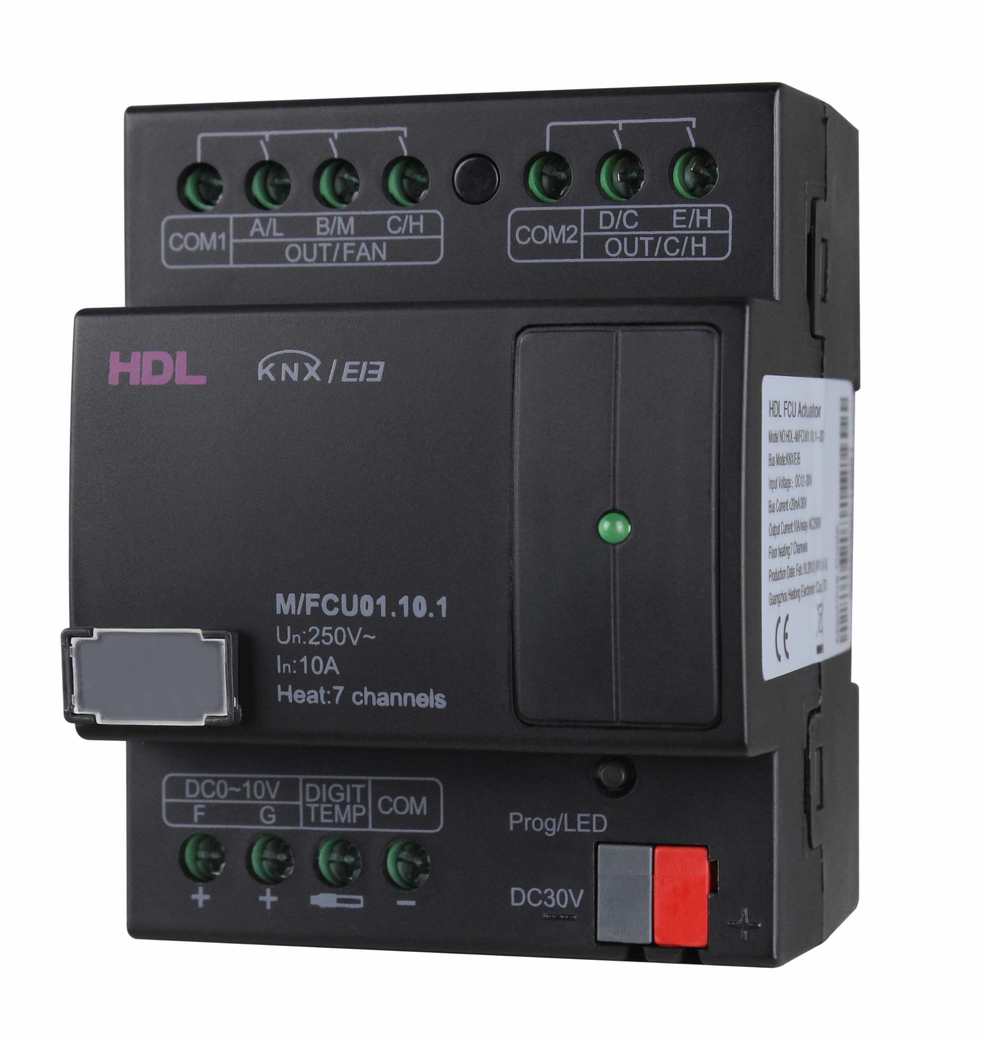 HDL M/FCU01.10.1 DIN Модуль управления климатом KNX
