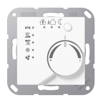 Jung A2178WW KNX-регулятор с ручкой для установки температуры, цвет: Белый, оттенок: Без оттенка