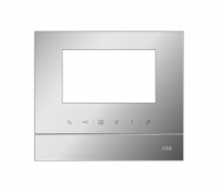 ABB 52311FC-S Рамка для абонентского устройства 4,3, серебристый глянцевый