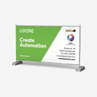 Loxone Баннер (Bauzaunbanner) Баннер (Bauzaunbanner)