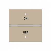 ABB N2221.5 CV N2221.5 CV — Крышка рокера Символ KNX On/Off — 2M — Шампанское