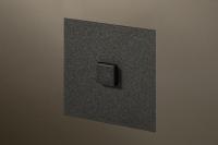 Lithoss LI0020201 Выключатель Trimless, цвет: Чёрный, оттенок: Текстурированный