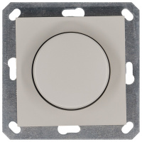 Jasmart Electric G4012T LED Диммер с накладкой 30-400W, 1gang 2way, цвет Тауп, G4012T